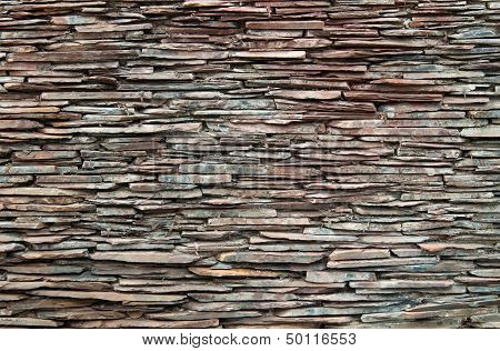 Scantling Pattern Overlap Of Decorative Wall.