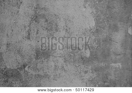Cement Background With A Texture Of Gray Wall