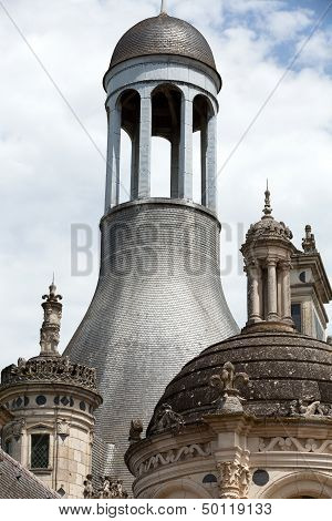Castle of Chambord in Cher Valley France