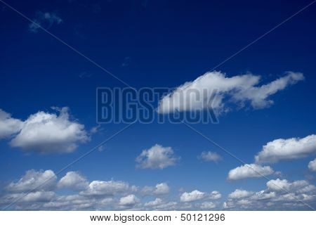 Cloudy Blue Sky