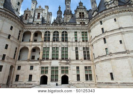 Castle of Chambord in Cher Valley France