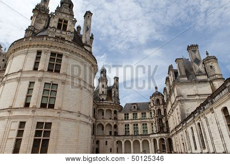 Castle of Chambord in Cher Valley France