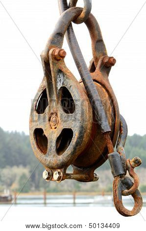 Rusted Pulley