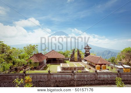 Agung Volcano, Bali, Indonesia.