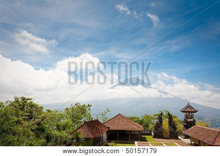 Agung Volcano, Bali, Indonesia.
