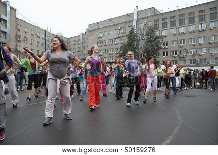 Zumba Fitness Aerobics