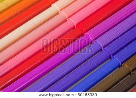 Multicoloured Pens
