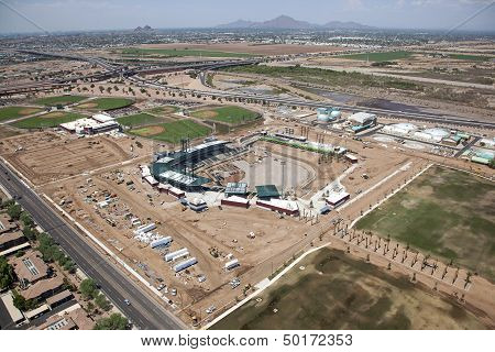Construction Of Ballpark
