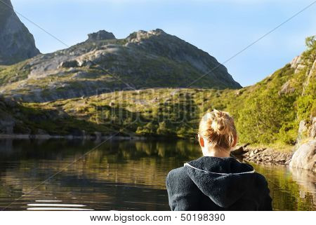 Woman At The Water