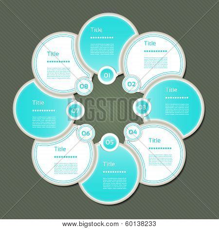 Vector Progress Background / Product choice or Version. eps 10