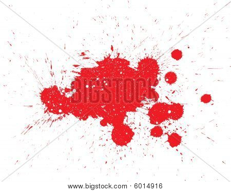 Bläck splat grunge