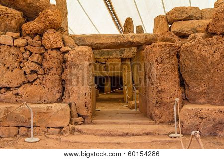 Mnajdra Temple Entrance