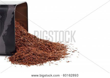 Natural Organic Rooibos In A Tin.