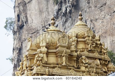 Hindu Temple Dome Detail