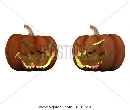 Halloween dýně lucerny