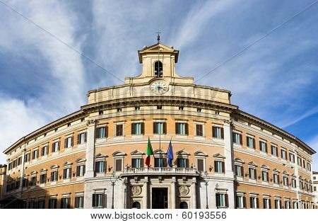 Italian parliament, Monte Citorio