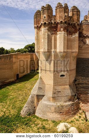 Coca Castle (castillo De Coca) Is A Fortification Constructed In The 15Th Century And Is Located In