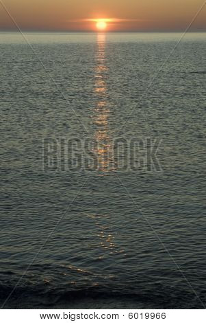 Sunset On The St-lawrence River