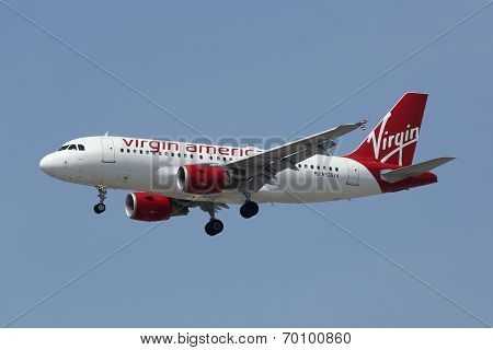 Virgin America Airbus A319
