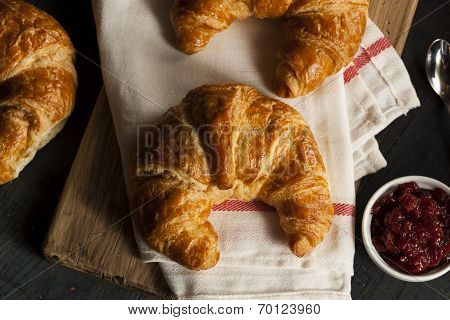 Homemade Flakey French Croissants