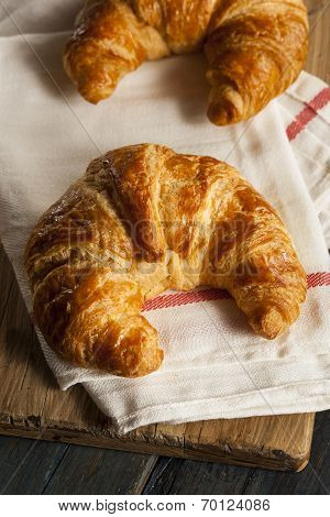 Homemade Flakey French Croissants
