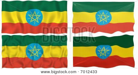 Bandera de Ethopia