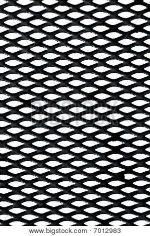 Metal Gate über white background