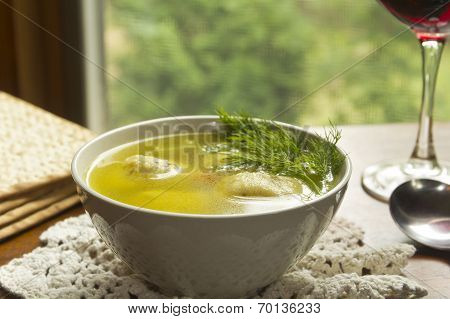 Matzoh Ball Soup