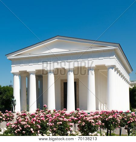 Theseus temple in park Volksgarten in Vienna, Austria