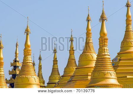 Shwemawdaw Pagoda. Bago. Myanmar.
