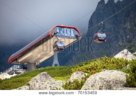 Ropeway At High Tatras, Slovakia