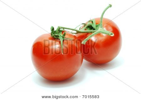 zwei rot tomaten