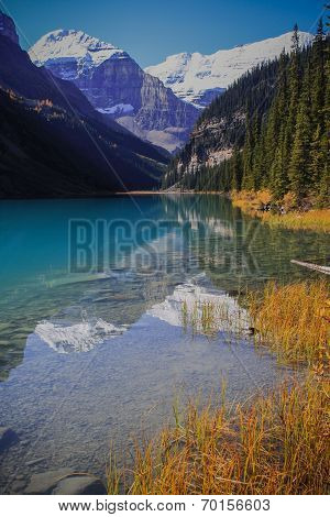 Mountain reflection