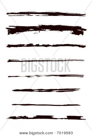 Bords de Vector grunge