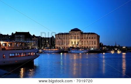 Stockholm om natten