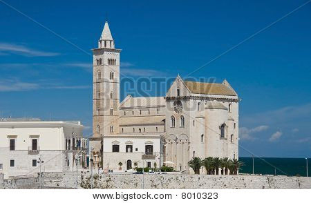 Katedra na morzu. Trani. Apulia.