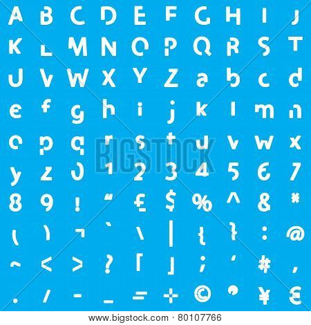 Large Letters Inividual Inividual Alphabet Image & Photo (Free Trial) | Bigstock