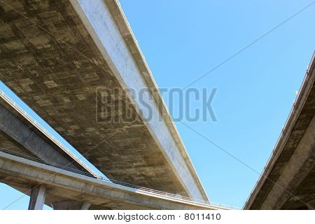 Multiple Flyovers,freeways,motorways