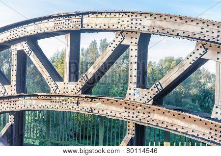 Riveted Old Bridge Arch
