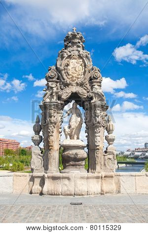 Sculpture On Toledo Bridge