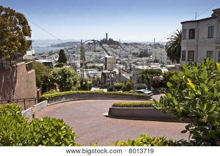 San Francisco Lombard Street krogede gade 3