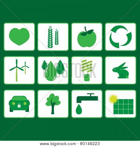 Eco Icons Set