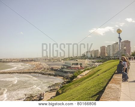 Mar Del Plata Boardwalk