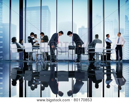 Business People Coorperate Professional Team Discussion Concept