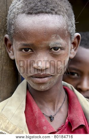 Portrait Of The African Boy.