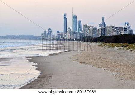 Surfers Paradise Skyline -queensland Australia