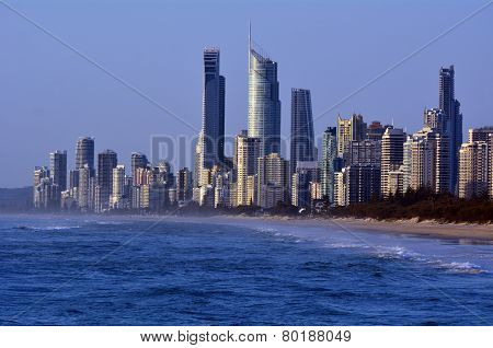 Surfers Paradise Skyline -queensland Australia