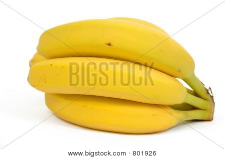 Reihe von Bananen
