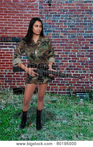 Woman Soldier