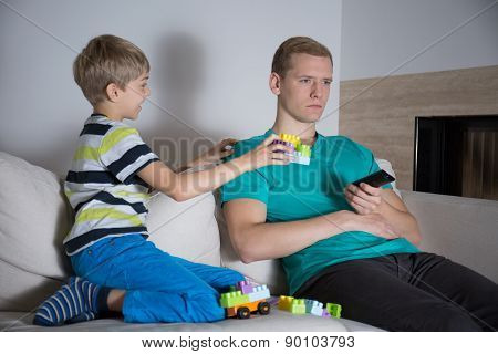 Father Don't Pay Attention To Son